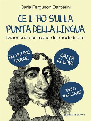 cover image of Ce l'ho sulla punta della lingua